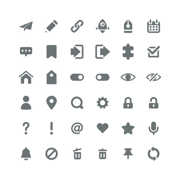 通用互联网图标图片下载