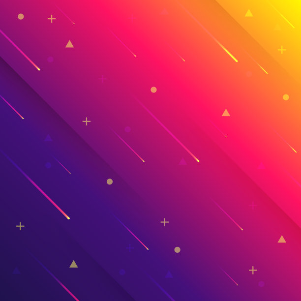 抽象设计与几何形状-时髦的紫色梯度图片下载