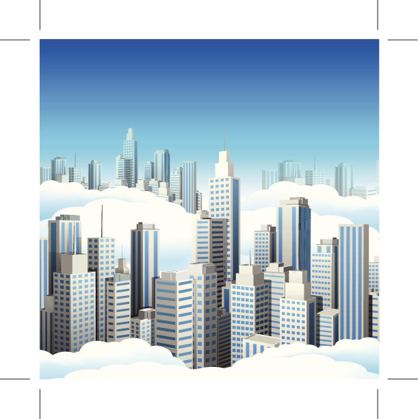 抽象的城市概念图片下载