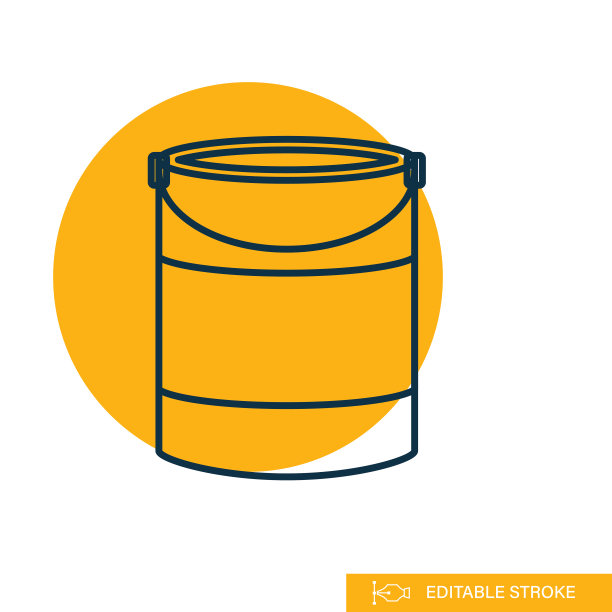 家居装饰线图标在一个透明的背景图片下载