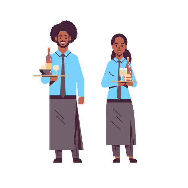 专业的服务员端着酒瓶，红酒和图片下载