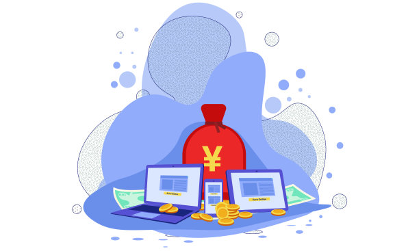 赚点概念，日元货币经营概念图片下载