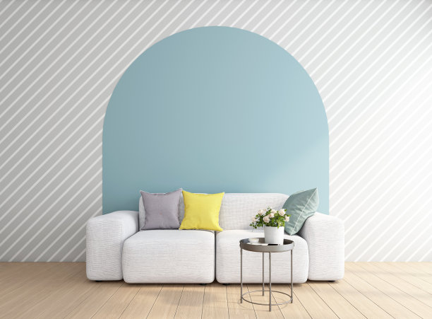 舒适简约的客厅图片下载