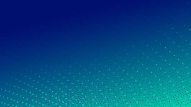 抽象的未来技术插图-点和纳米颗粒的流动。图片下载