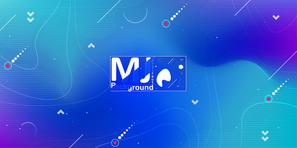 未来的梯度。最小的模式。霓虹流动宣传册。多色几何背景图片下载