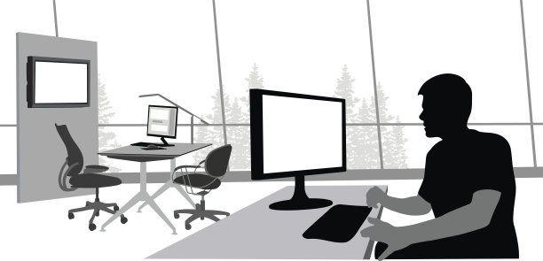 开放的上班族图片下载