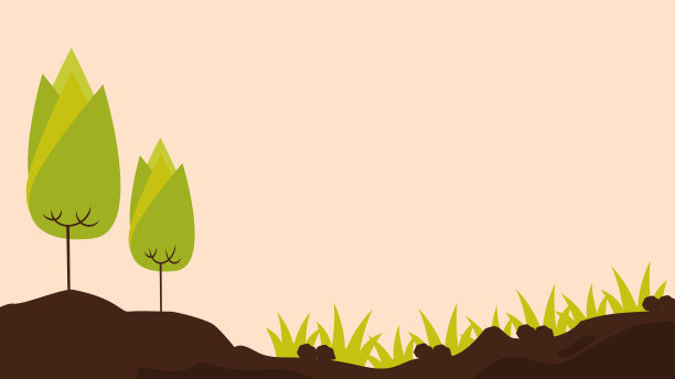 自然景观，乡村道路，矢量背景图片下载