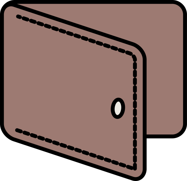 钱包线填充图标图片下载