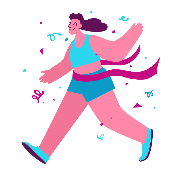 女孩完成图片下载