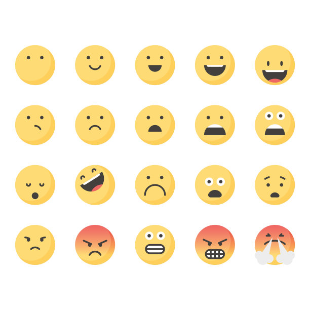 可爱表情集1个图片下载