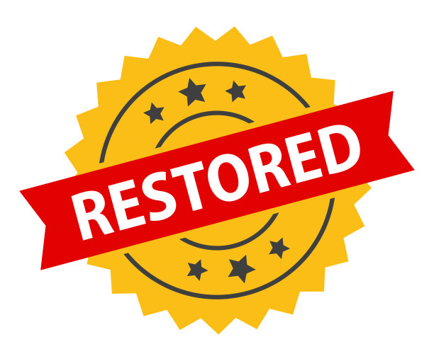 恢复-印章，印，印章模板。难看的东西效果。向量股票插图图片下载