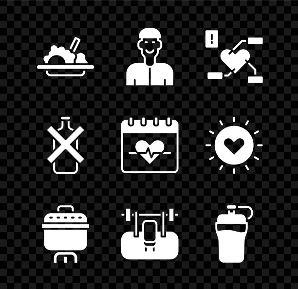 关注健康食品的积极思考图片下载