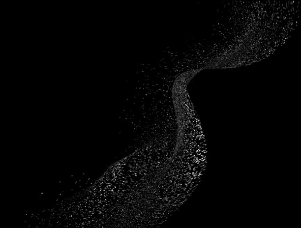 数据流的粒子图片下载