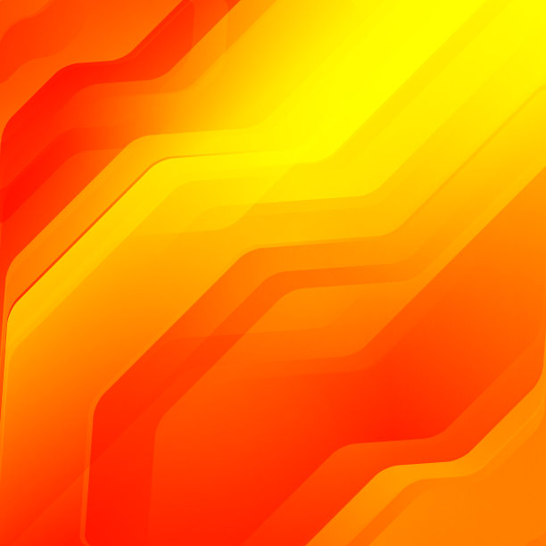 摘要明亮的黄色红色线条背景图片下载