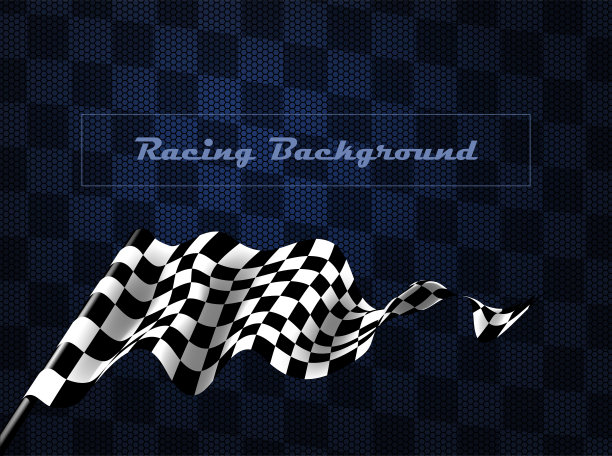 赛车国旗背景图片下载