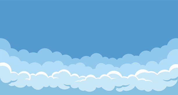 云和天空背景-矢量股票收集图片下载
