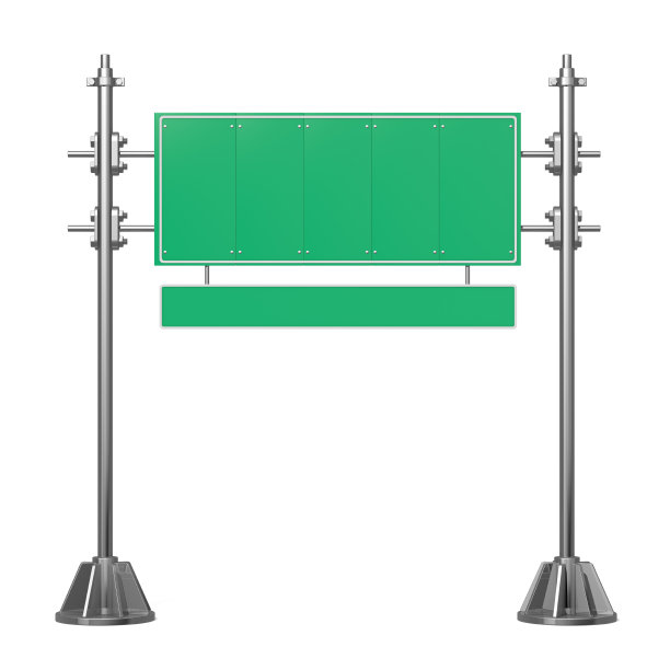 空白公路路标图片下载