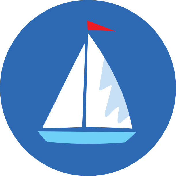 帆船图标图片下载