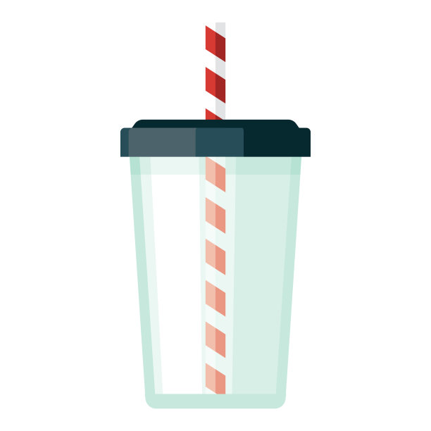 透明背景上可重复使用的饮水杯图标图片下载