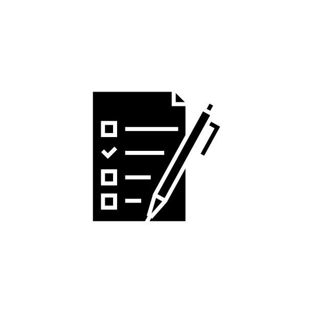 检查现代平面图标，插图符号设计图片下载