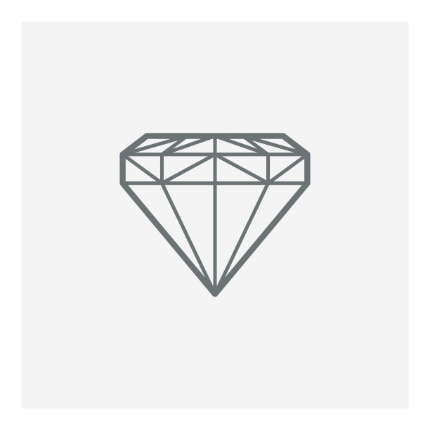 宝石矢量图标图片下载