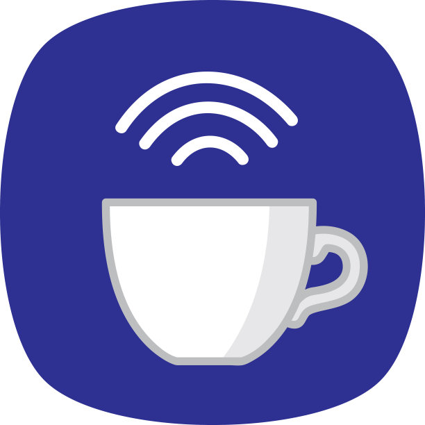 咖啡杯Wifi涂鸦图片下载