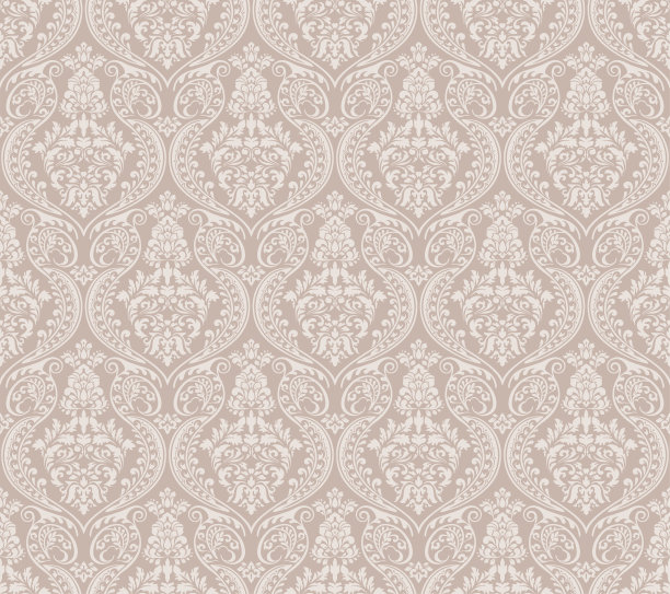 米色维多利亚锦缎豪华装饰织物图案图片下载