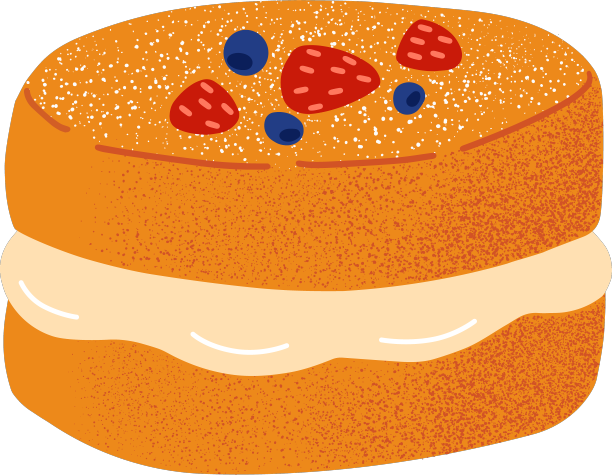 甜三明治蛋糕海绵香草层图片下载