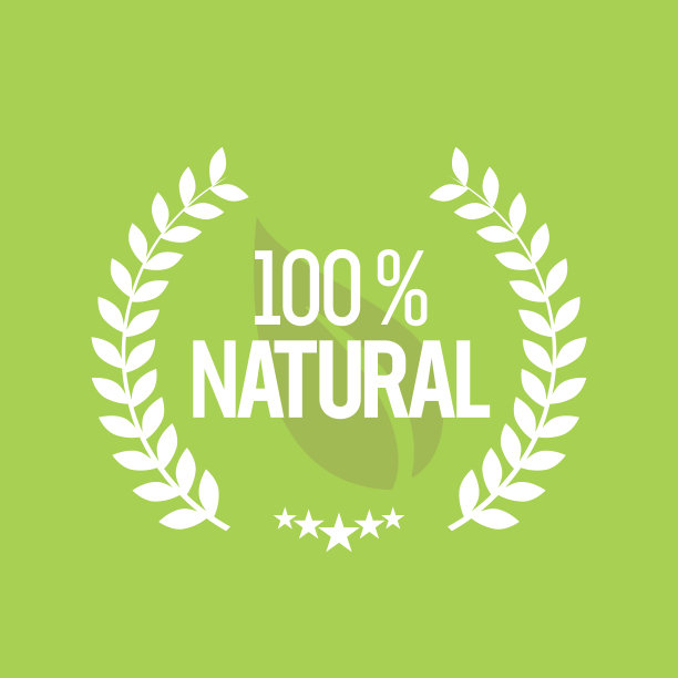 天然产物的徽章图片下载