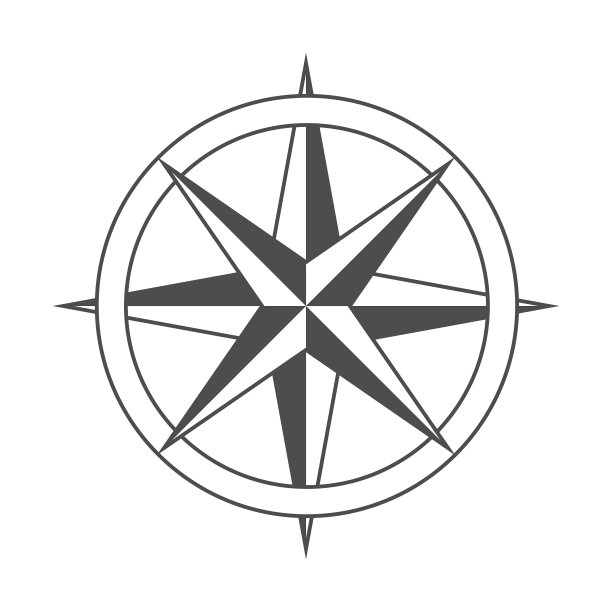 罗盘的设计元素图片下载