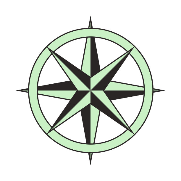 罗盘的设计元素图片下载