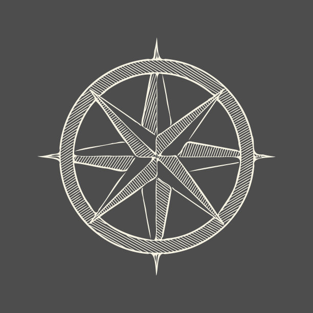 罗盘的设计元素图片下载