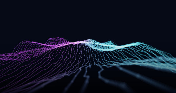 抽象粒子背景与复制空间图片下载