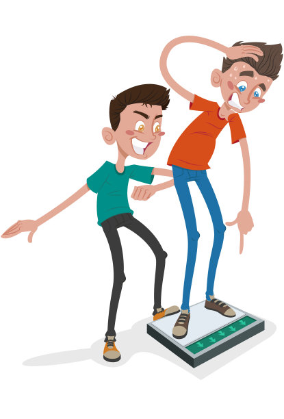 孩子们在学校玩天平图片下载