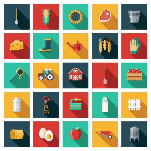 农业图标设置图片下载