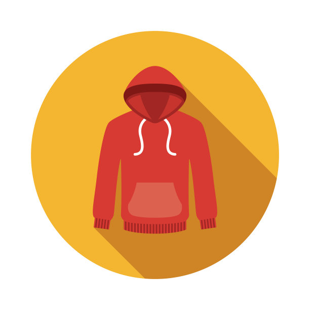 连帽衫服装和配件图标图片下载