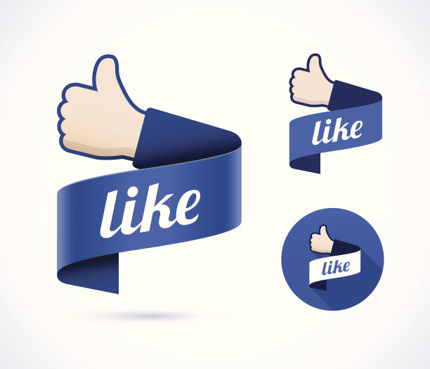 给横幅/图标点赞图片下载