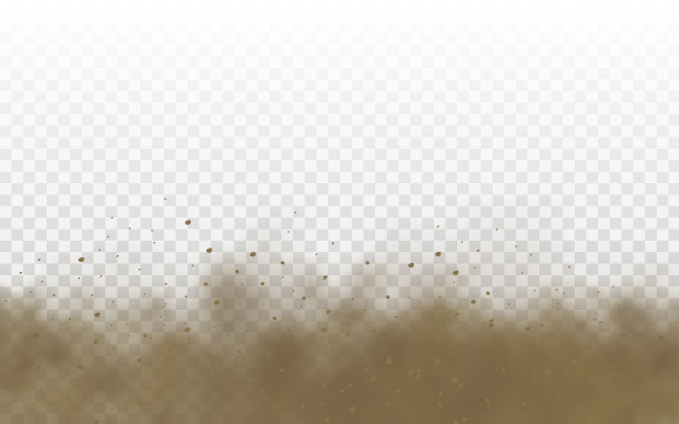 飞沙棕尘云风沙尘暴图片下载