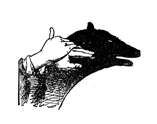 古董古法国版画插图:中国灯影图片下载