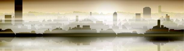 靠近海岸有污染问题的城市图片下载