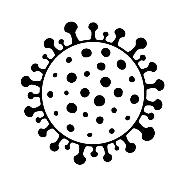 冠状病毒图标图片下载