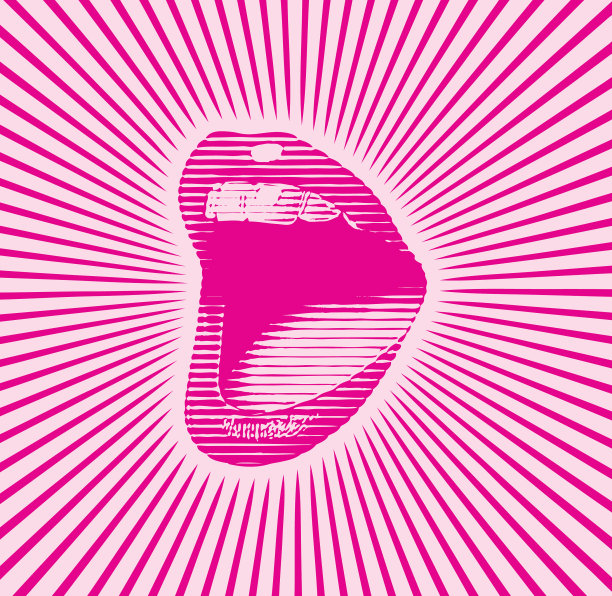 女人的嘴笑着，微笑着图片下载