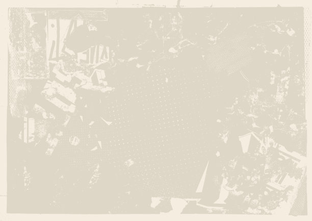 浅褐色垃圾海报背景向量图片下载