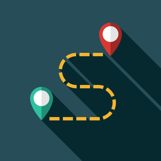 方向地图图标图片下载