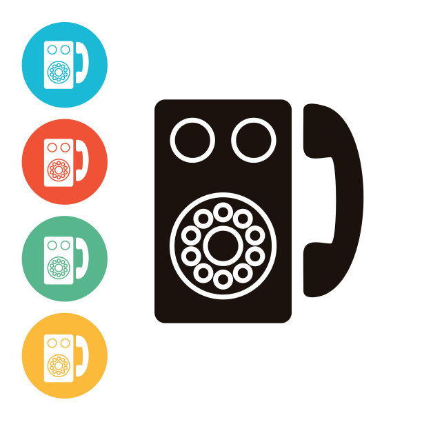 老式付费电话图标图片下载