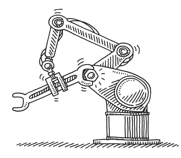 自动修复工业机器人绘图图片下载
