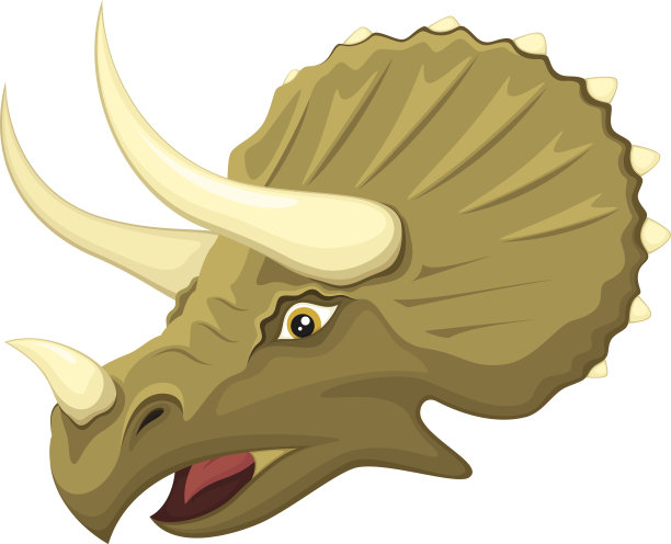 三角龙的头图片下载