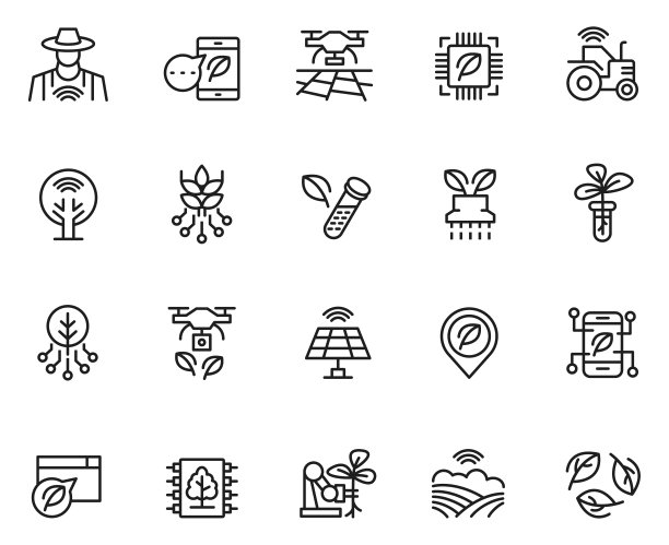 智能农场图标集图片下载