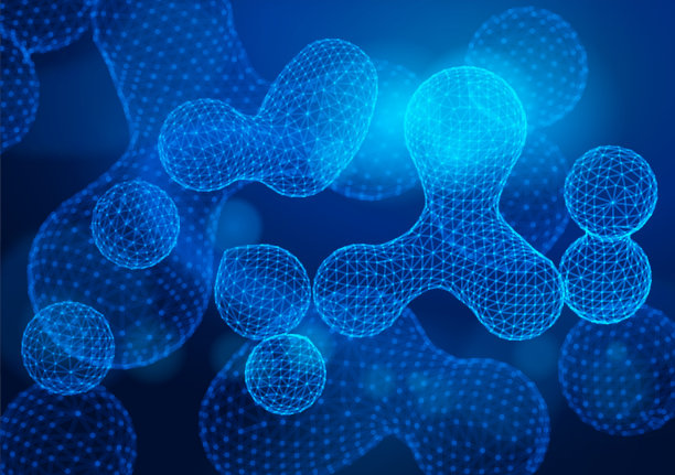 具有blobs技术背景图片下载