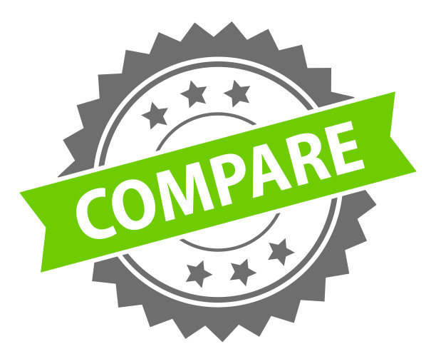 比较-印章，印鉴，印章模板。难看的东西效果。向量股票插图图片下载